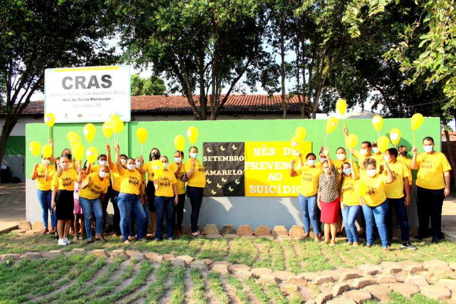 Secretaria da Assistência Social Promove Carreata, Ação da Campanha Setembro Amarelo de Prevenção ao Suicídio.